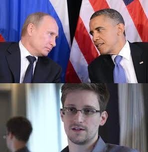 OBAMA POUTINE SNOWDEN