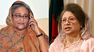 অবশেষে ফোনে কথা হলো দুই নেত্রীর
