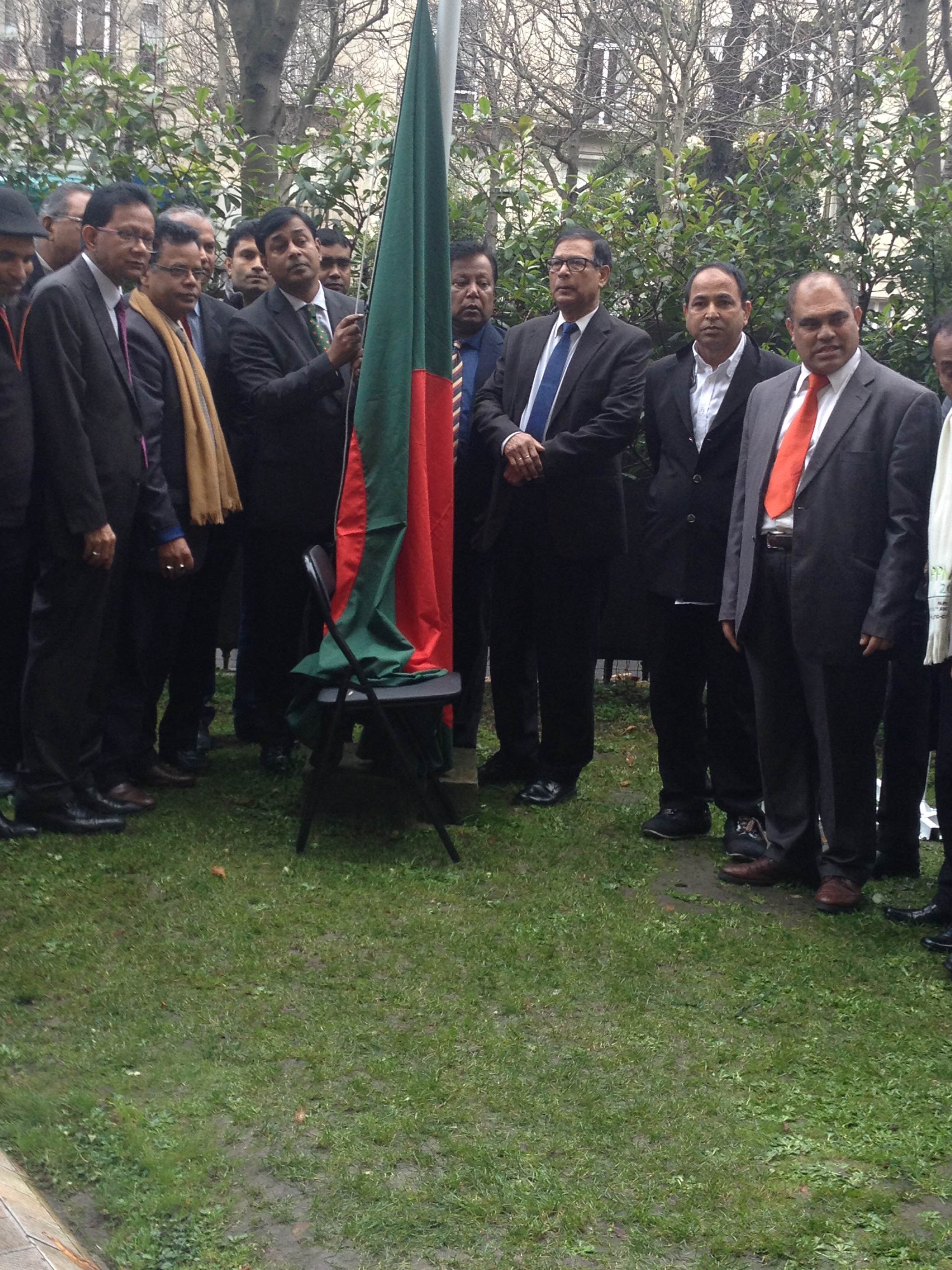 Bangladesh Embassy France Celebrated Victory Day-2015